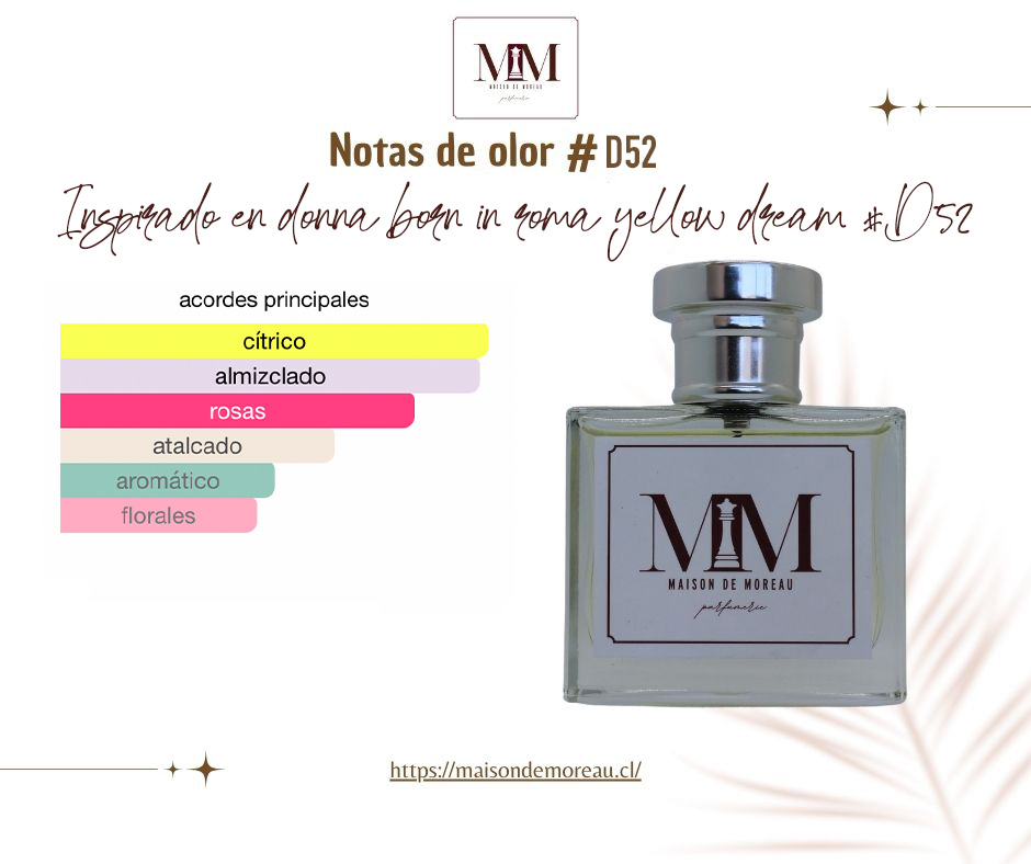 Inspirado en donna born in roma yellow dream #D52 2
