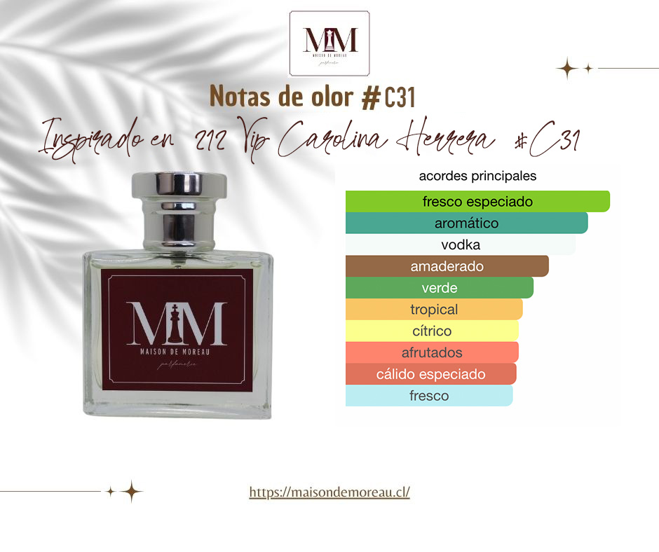 Inspirado 212 Vip atras